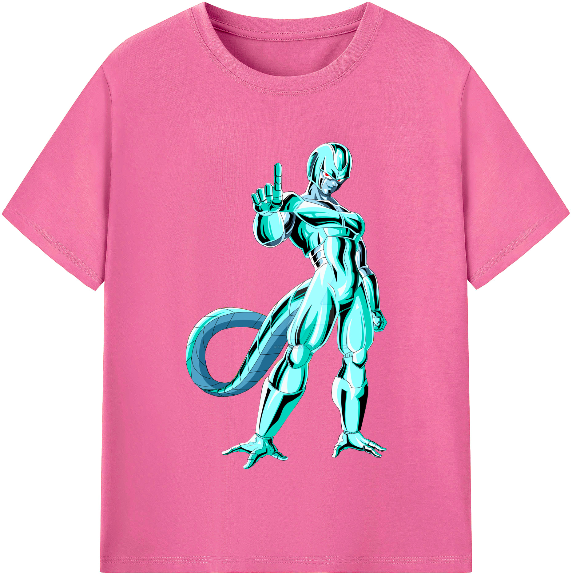 （画像用） ドラゴンボール クウラ DRAGON BALL Cooler Coora レディースカジュアルプリントTシャツ（綿100％）
